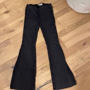 Penny Pull-On Flare Jeans Free People